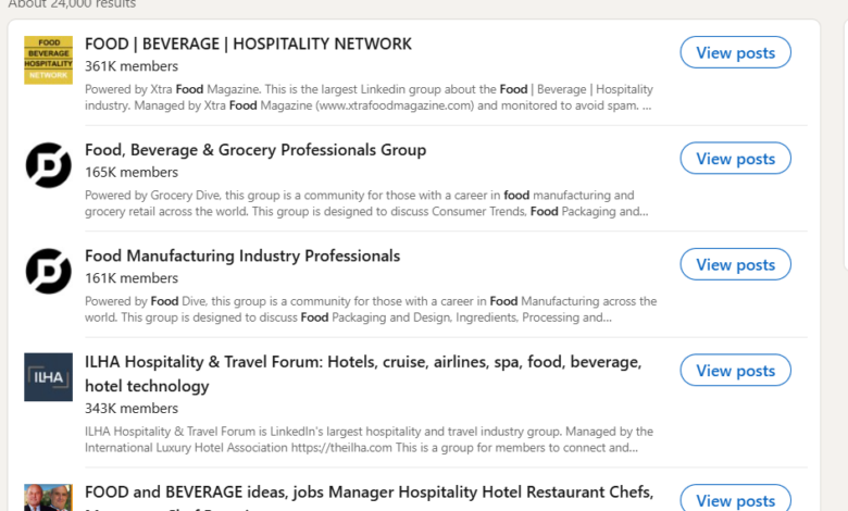 Biggest Linkedin group about Food & Beverage industry